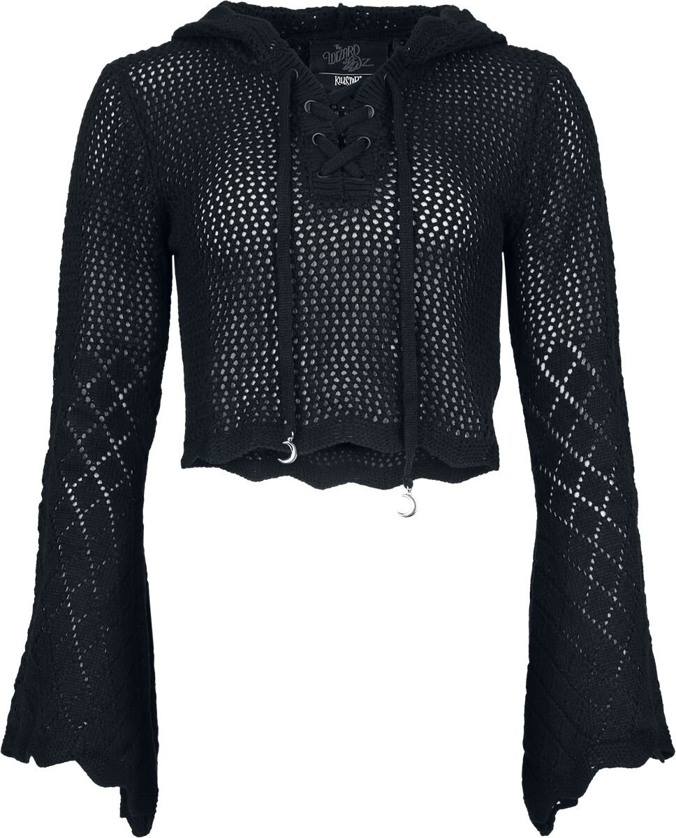 0000001248708 - Shadow Witch Hooded Knit Sweater Sweatshirt schwarz in XL