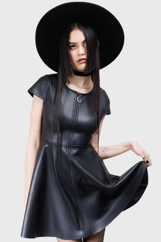 0000001252507 - Dark Whisper Dress Kurzes Kleid schwarz in XL