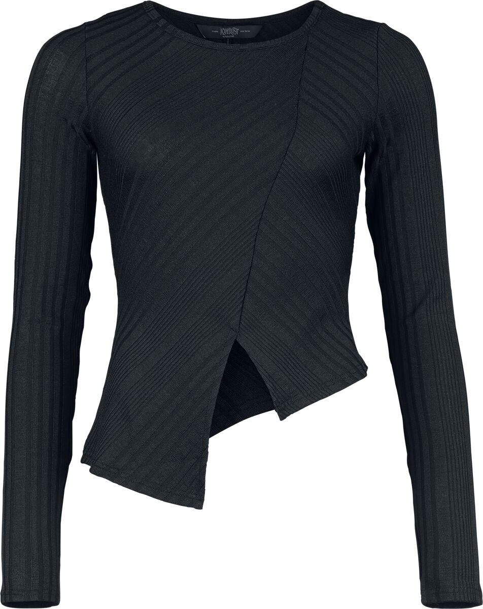 0000011527008 - Moor Top Langarmshirt schwarz in XXL