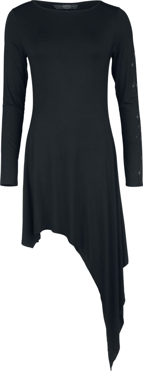 0000011539308 - Crescent Doom Dress Kurzes Kleid schwarz in 3XL