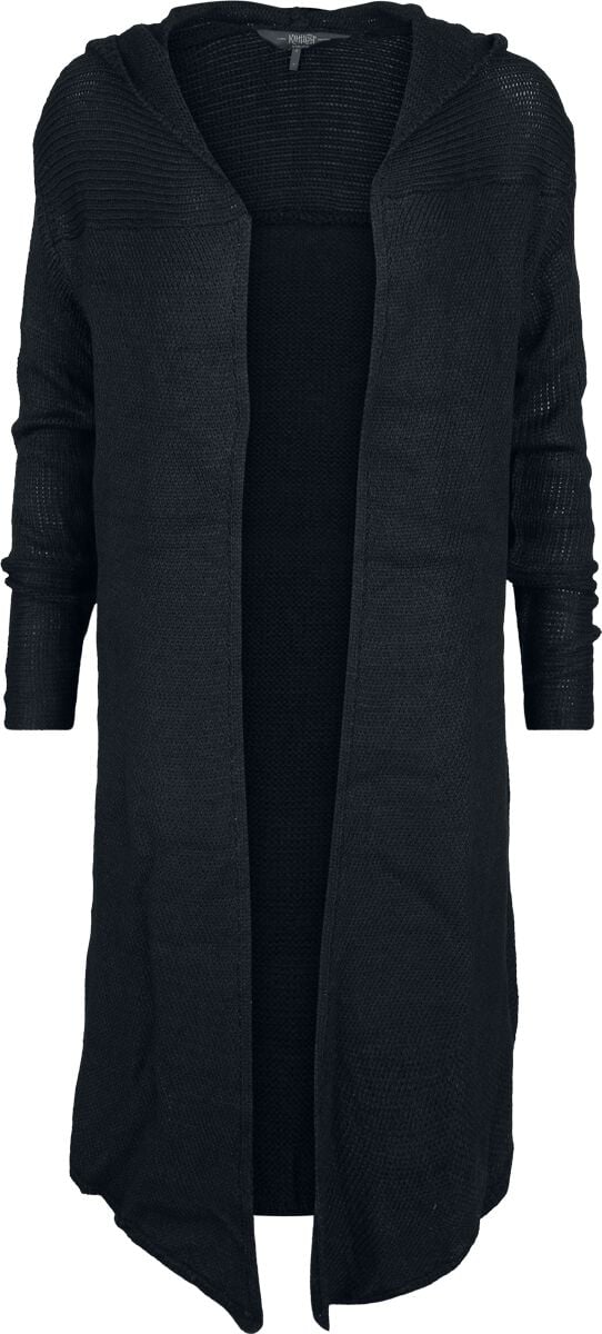 0000011547303 - Last Quarter Hooded Cardigan Cardigan schwarz in 3XL