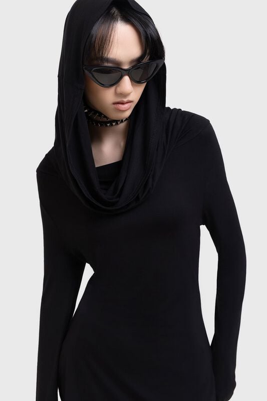 0000011847007 - Infinitum Top Kapuzenpullover schwarz in XXL