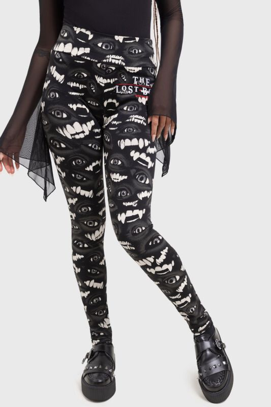 0000012197002 - The Lost Boys - The Lost Boys Leggings Leggings schwarz weiß in XXL