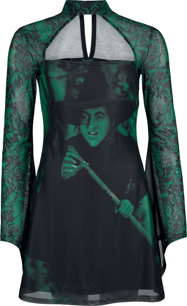 0000012446407 - Truly Wicked Mini Dress Kurzes Kleid schwarz grün in 4XL 0000012446407 - Truly Wicked Mini Dress Kurzes Kleid schwarz grün in 4XL