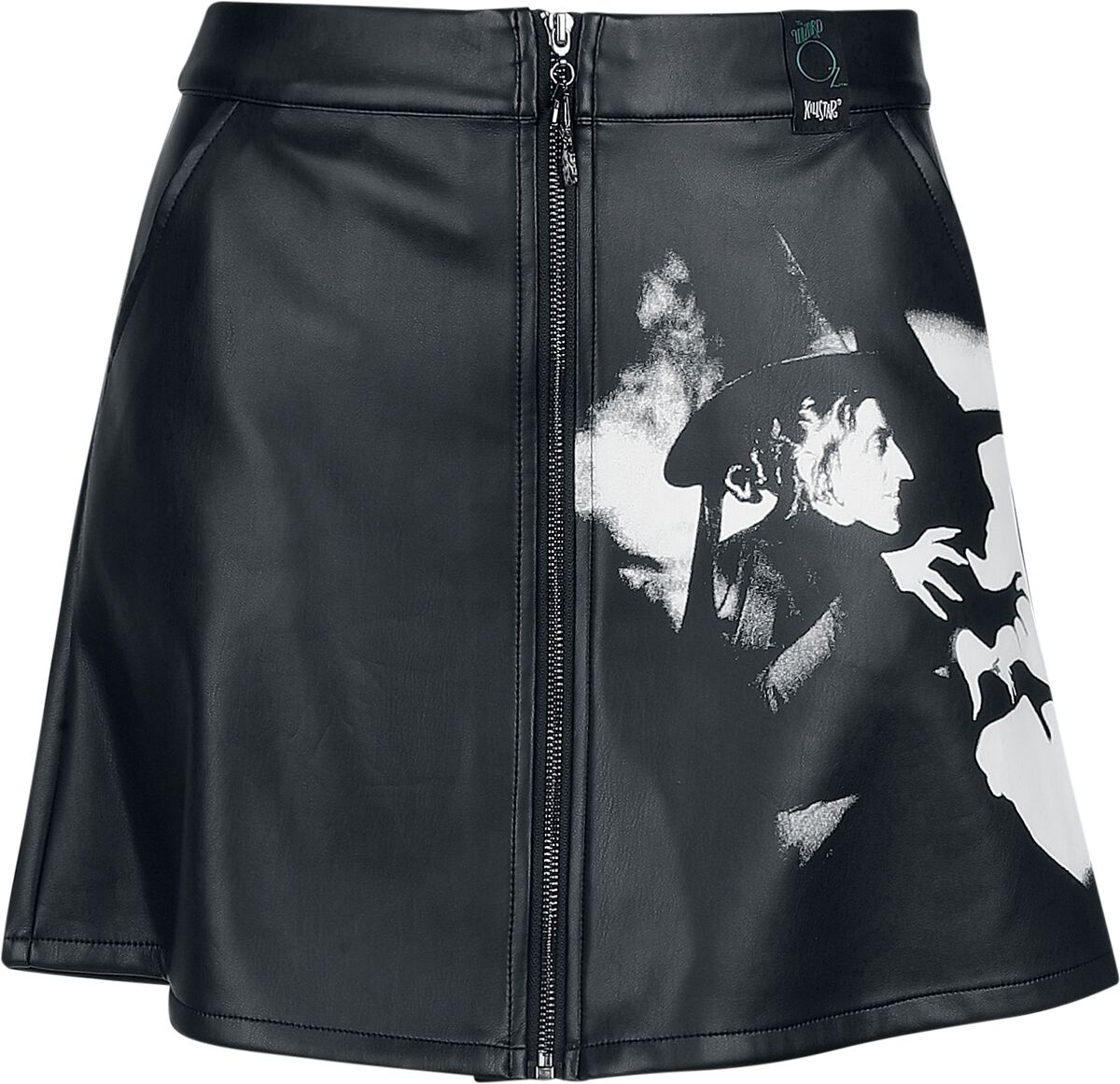 0000012478002 - Witch Please Mini Skirt Kurzer Rock schwarz in XXL