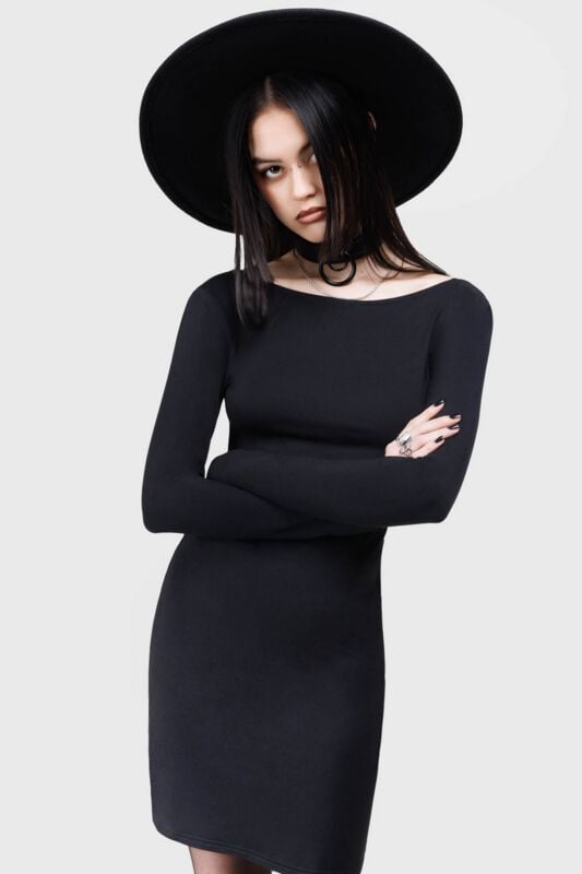 0000012870301 - Ligeia Mini Dress Kurzes Kleid schwarz in 3XL 0000012870301 - Ligeia Mini Dress Kurzes Kleid schwarz in 3XL
