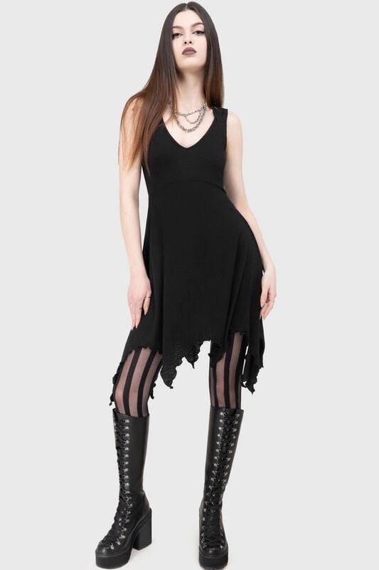 0000012935307 - Desoluna Dress Kurzes Kleid schwarz in 3XL
