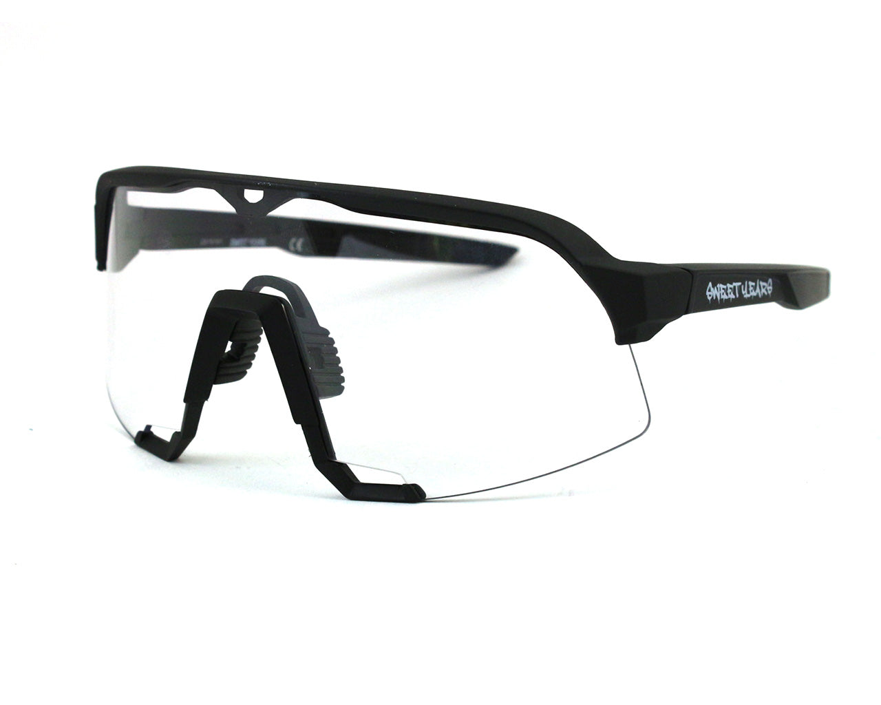 0000029633005 - Unisex Mascherina TR526 05 Outlet-Sonnenbrillen Plastik Schwarz Transparent Maske Normal Photochromatisch