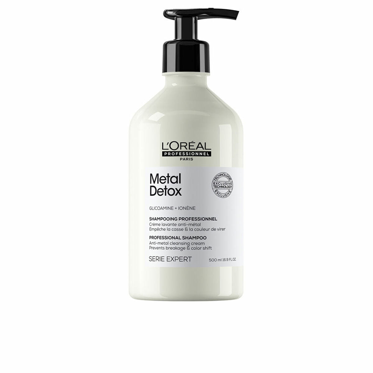 0000030163720 - Shampoo LOreal Professionnel Paris Metal Detox 500 ml Bruchverhindernder Beschädigtes Haar