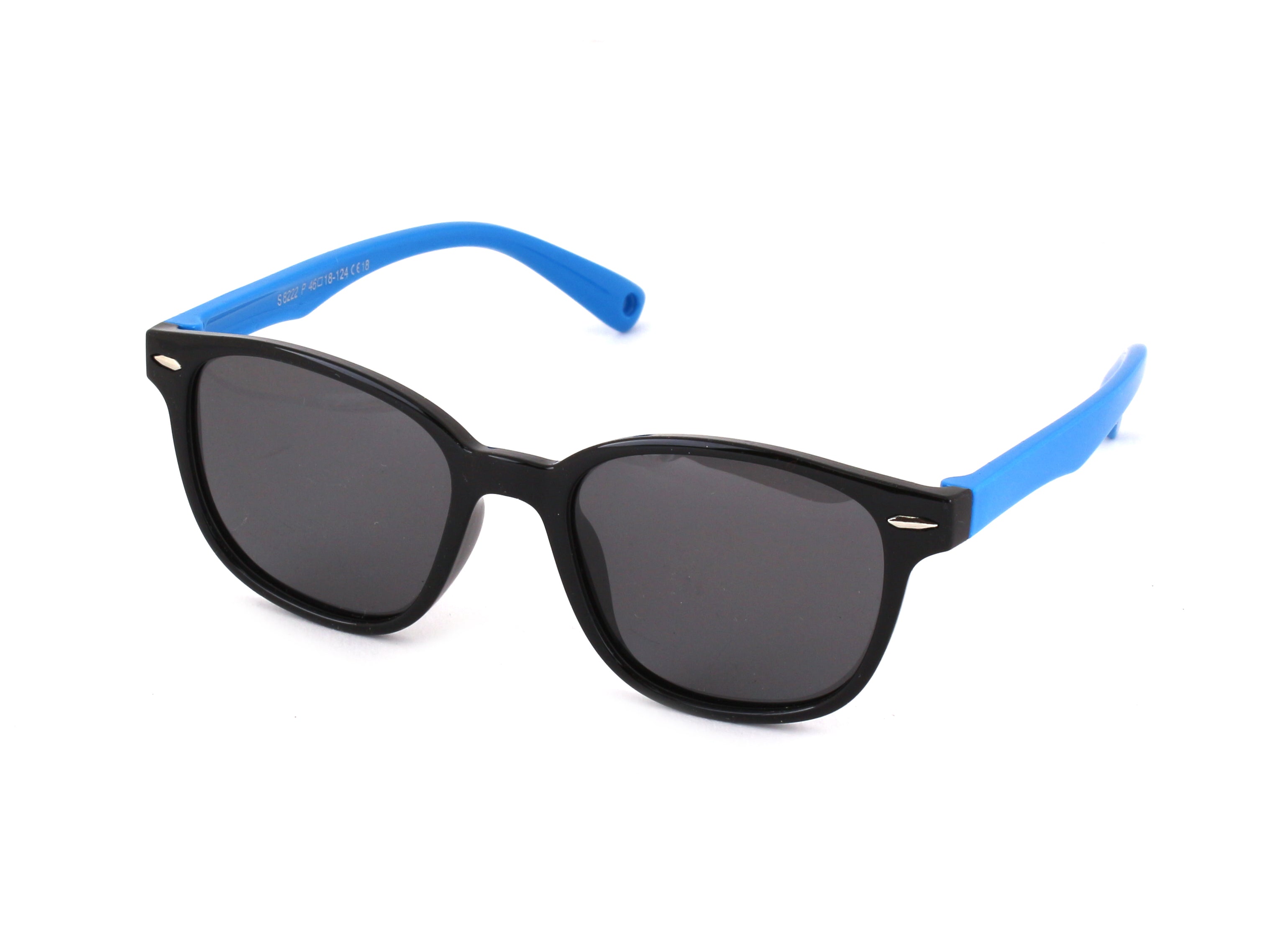 0000031669009 - Kind OCCH SOLE BAMB PLAST S8222 C18 NERO LUC-AZZURRO FUMO *3P Sonnenbrillen Plastik Schwarz Grau Quadratisch Polarisiert 0000031669009 - Kind OCCH SOLE BAMB PLAST S8222 C18 NERO LUC-AZZURRO FUMO *3P Sonnenbrillen Plastik Schwarz Grau Quadratisch Polarisiert