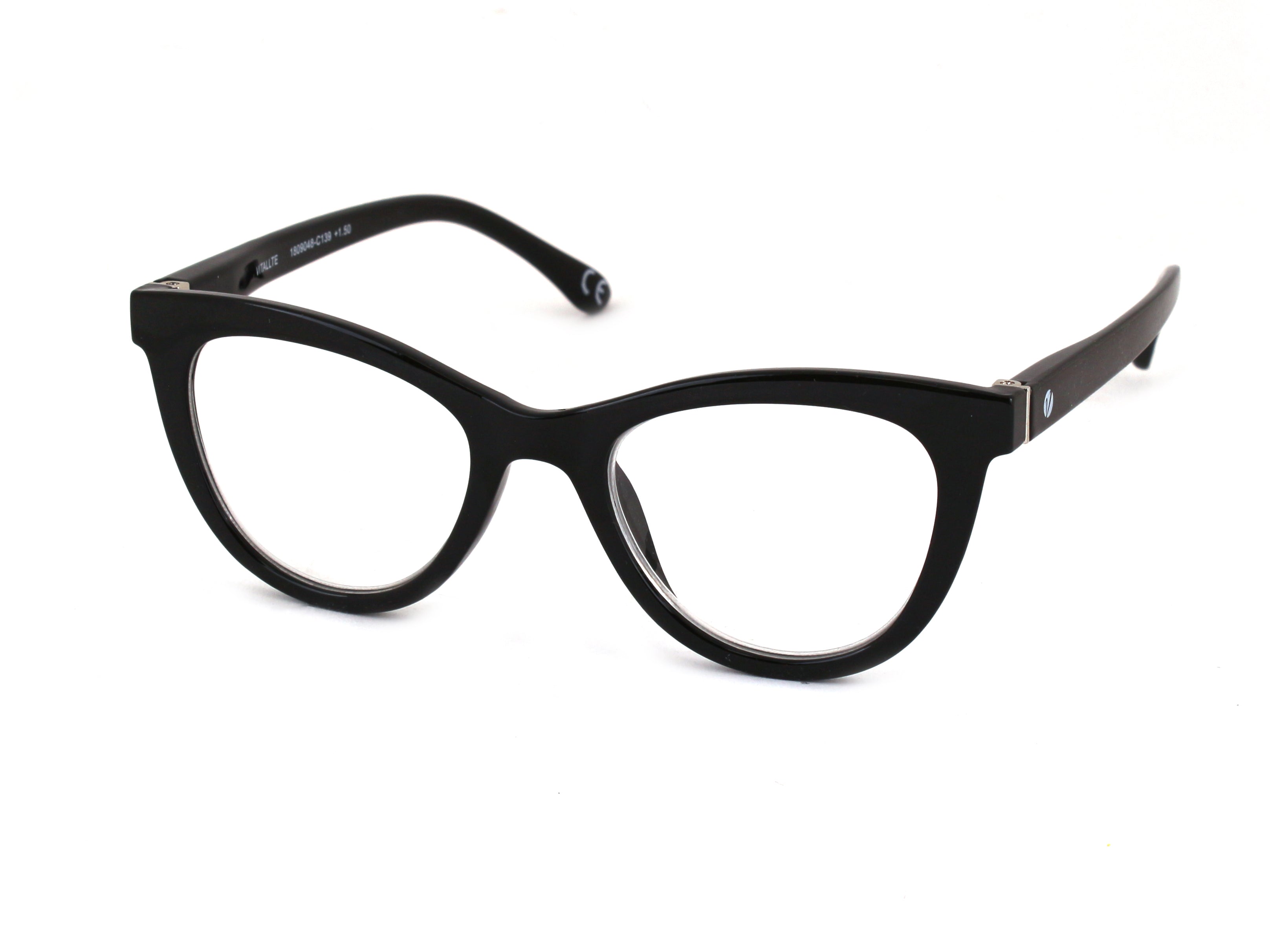 0000033627014 - Damen MOD 512 Lesebrillen Acetat Schwarz  Schmetterling
