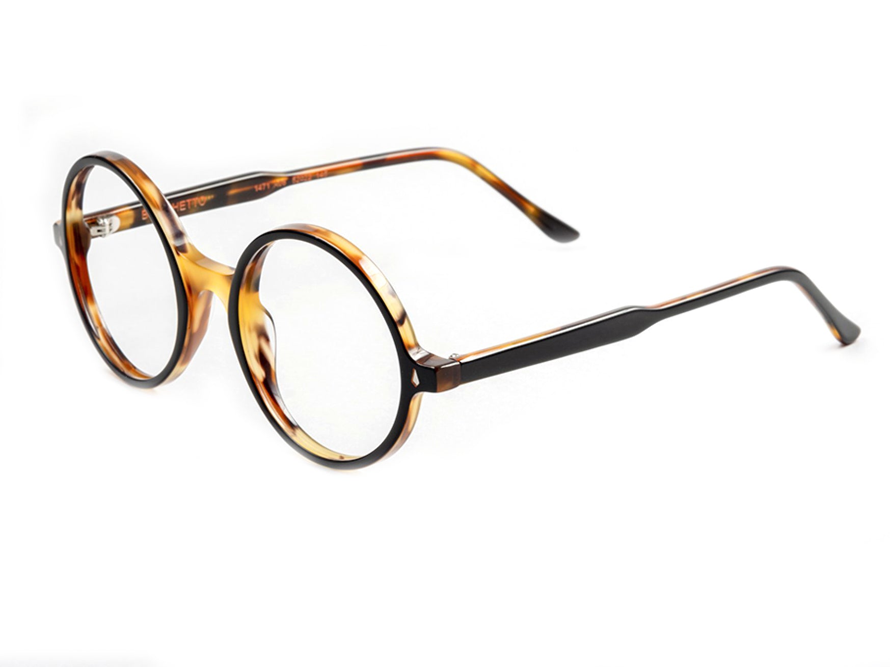 0000035172017 - Unisex 1471 Borghetto A08   lente neutra Rahmen von BRILLEN Acetat Braun  Pantos