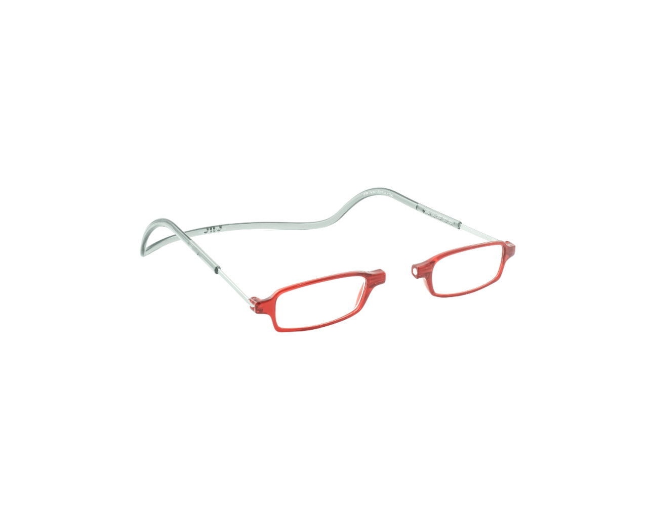 0000037246013 - Unisex Smart Rosso Grigio Lesebrille Acetat Rot  Quadratisch