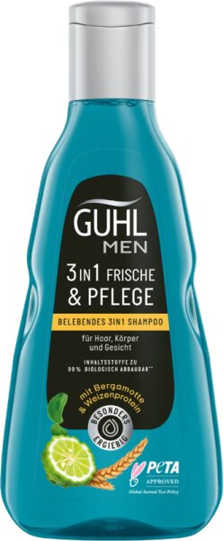 0000040726014 - Men 3 in 1 Frische & Pflege Shampoo 50 ml