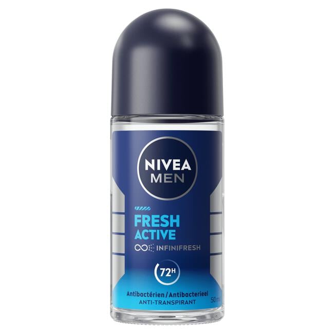 0000042345183 - NIVEA MEN Fresh Active Deodorant Roller - 50 ml
