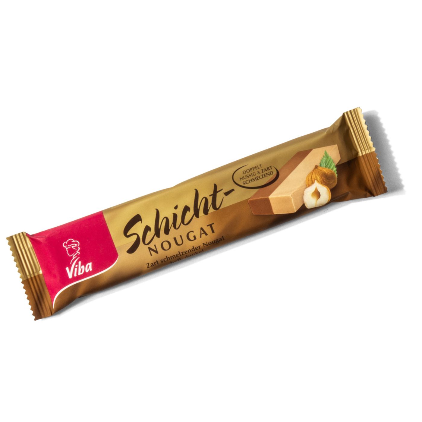 0000044000257 - Viba Schicht-Nougat-Riegel 40g