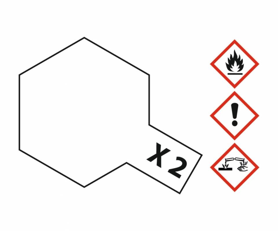 0000045032714 - X-2 Weiß - glänzend [10 ml]