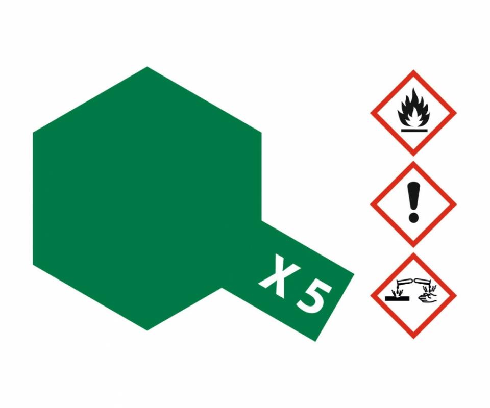 0000045032745 - X-5 Grün - glänzend [10 ml]