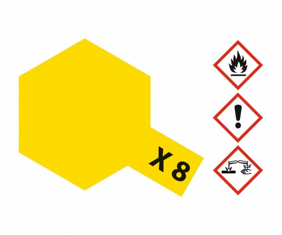 0000045032776 - X-8 Zitronen-Gelb - glänzend [10 ml]