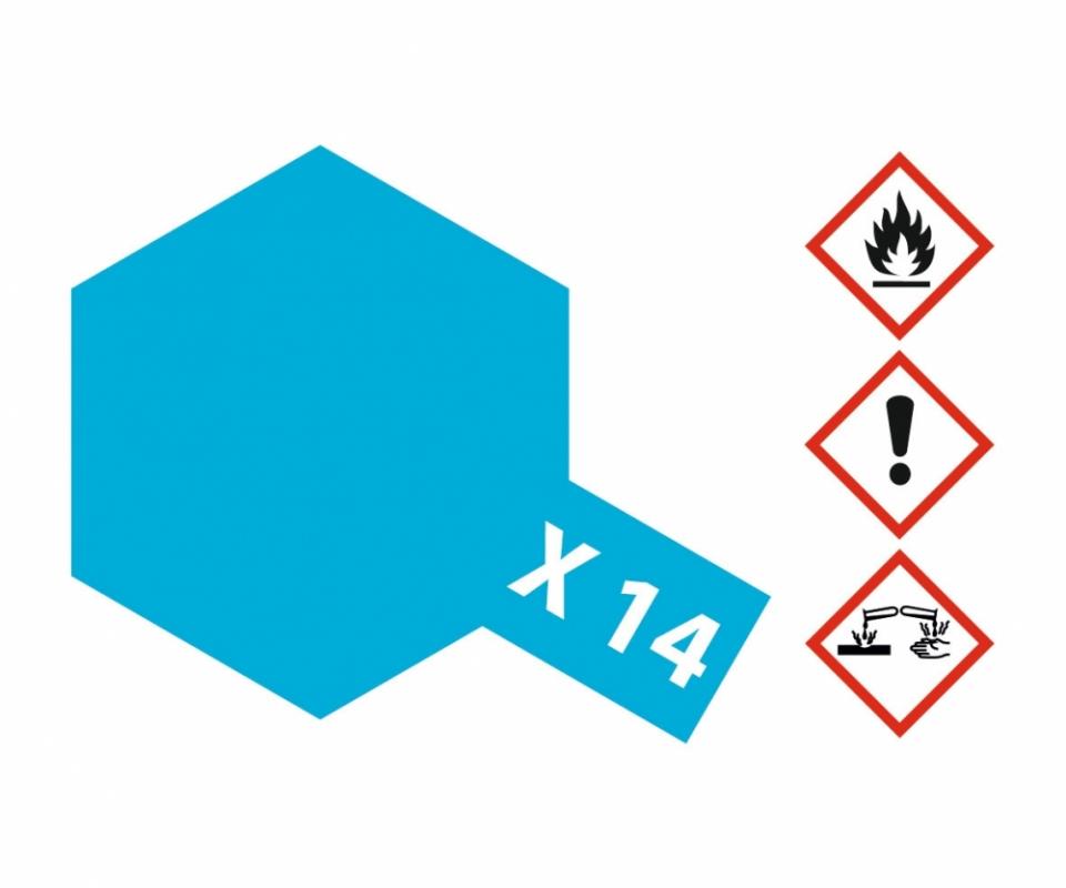 0000045032837 - X-14 Himmelblau - glänzend [10 ml]