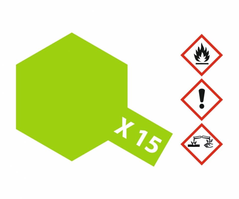 0000045032844 - X-15 Hellgrün - glänzend [10 ml]