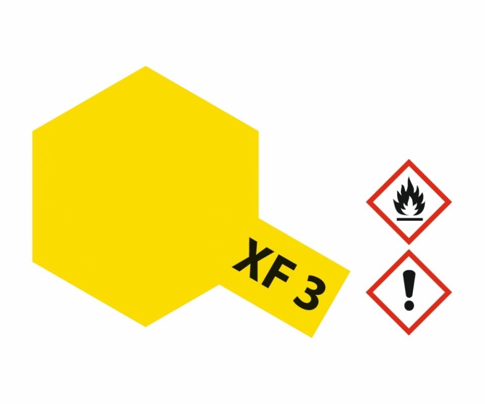 0000045035500 - XF-3 Gelb - matt [10 ml]