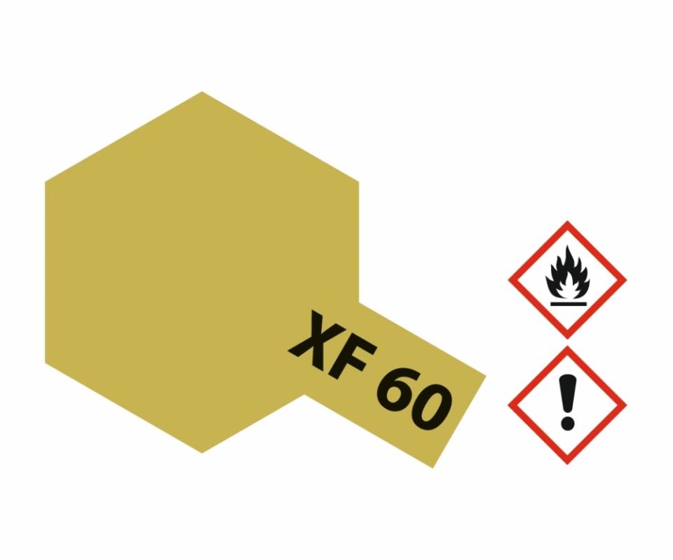 0000045035869 - XF-60 Dunkelgelb - matt [10 ml]