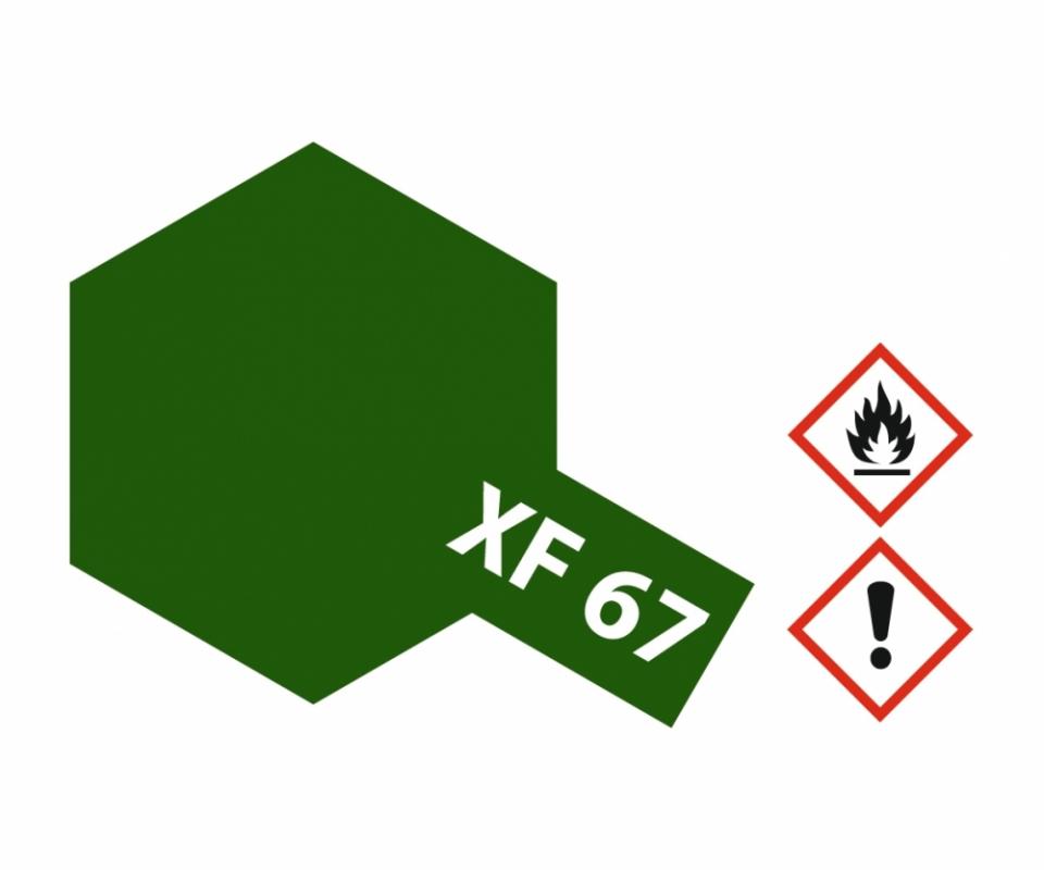 0000045035937 - XF-67 NATO Grün - matt [10 ml]