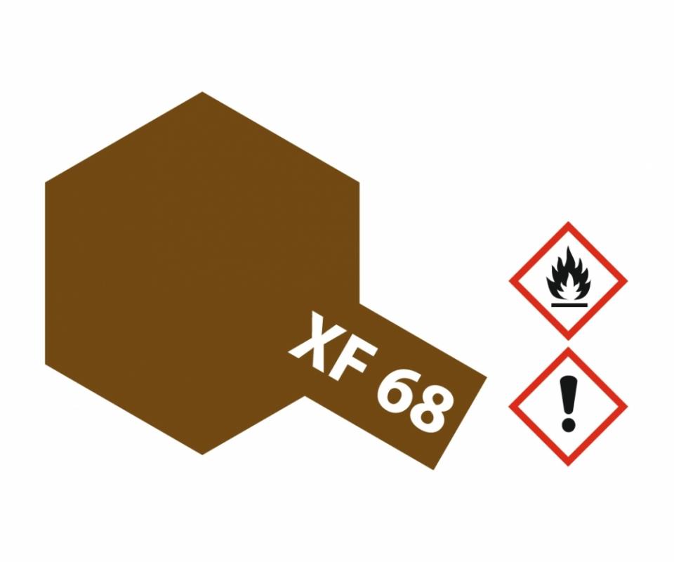 0000045035944 - XF-68 NATO Braun - matt [10 ml]