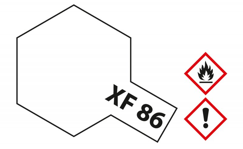 0000045136832 - XF-86 Klarlack matt 10ml Acryl