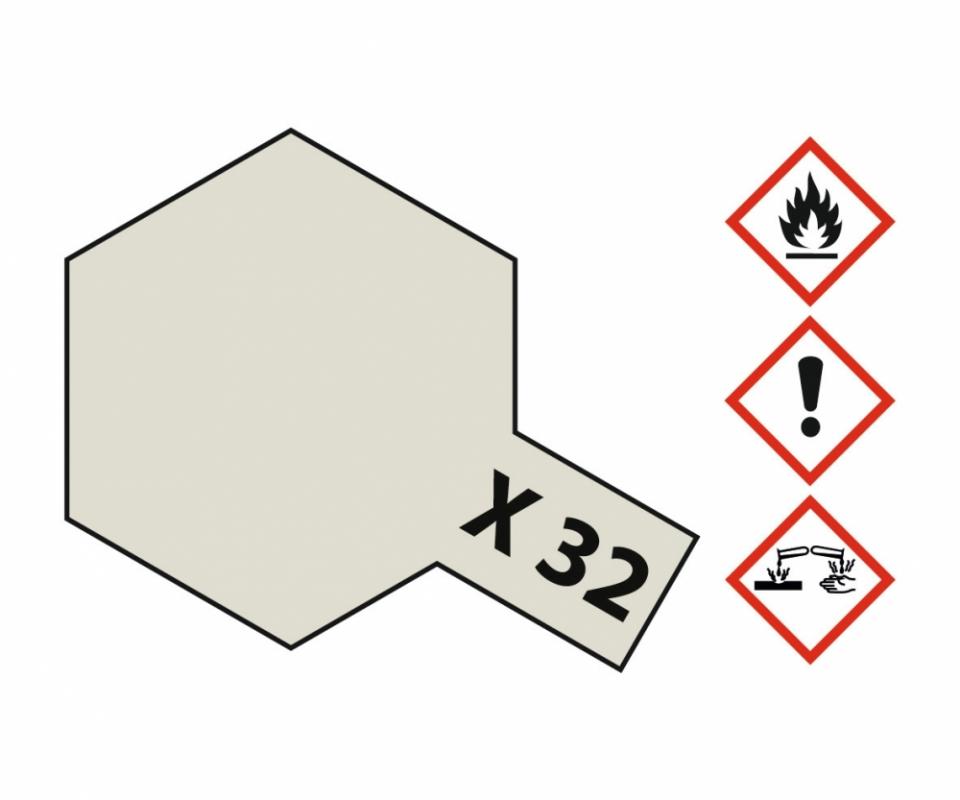 0000049376609 - X-32 Titanium Silber - glänzend [10 ml]