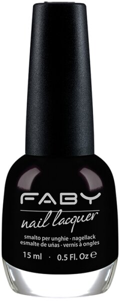 0000080959533 - Faby Nagellack Classic Collection Black Is Black 15 ml