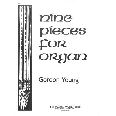 0000308007893 - 9 pieces for organ