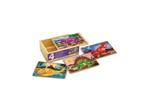 0000772137911 - Puzzle-Set DINOSAURIER aus Holz