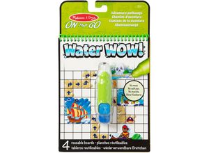 0000772401746 - Malblock WATER WOW! - ABENTEUER-PFADE mit Stift