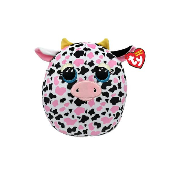 0008421393640 - Plüschfigur Squishy Beanie Kuh Milkshake 35cm  0008421393640 TY