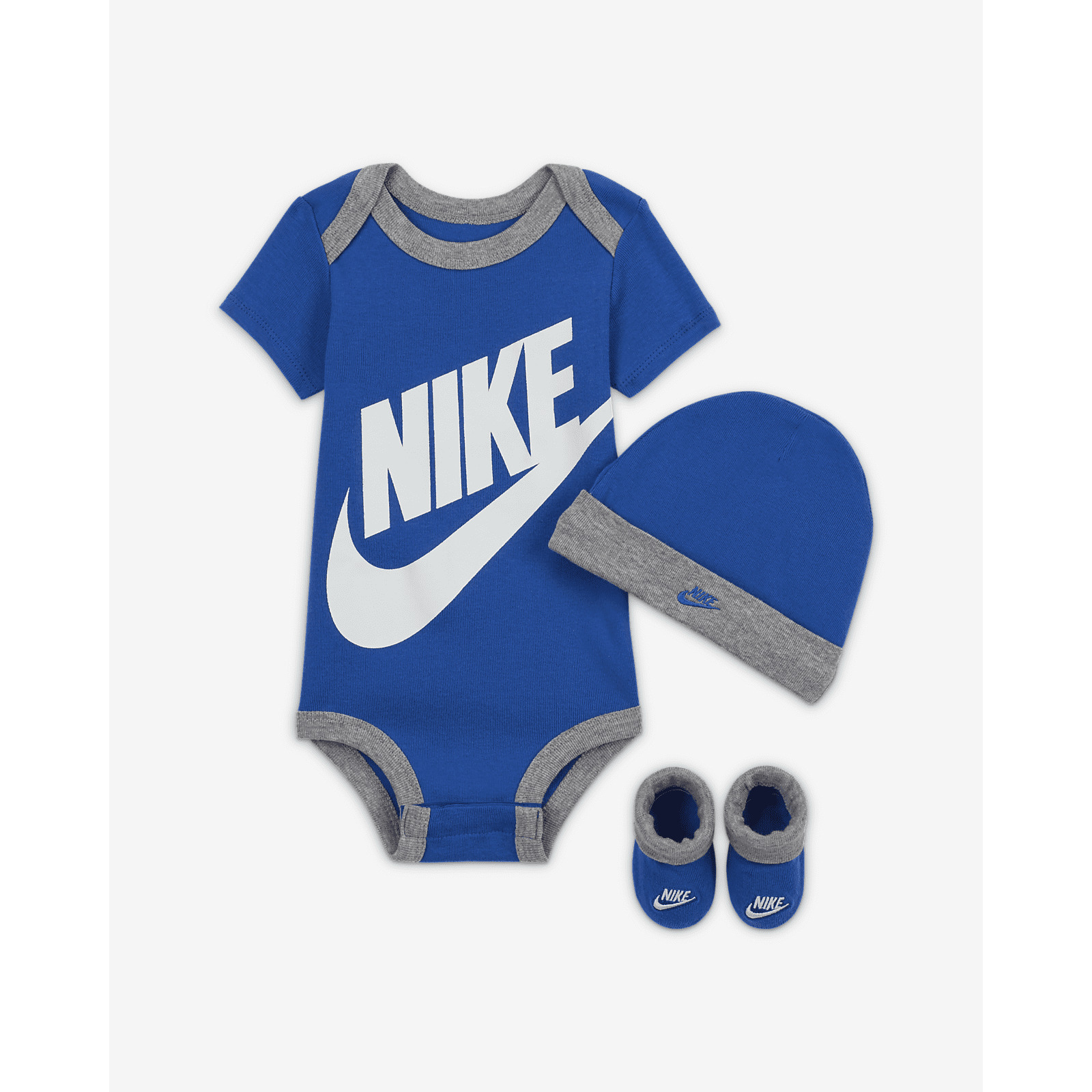 0009328644934 - Baby-Set mit Body Socken und Mütze mit Logo für Mädchen Futura