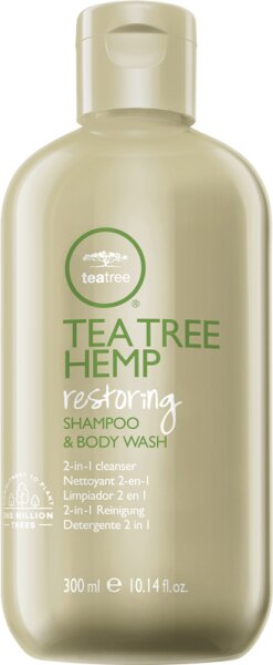 0009531137063 - Tea Tree Hemp Restoring Shampoo & Body Wash 1000 ml