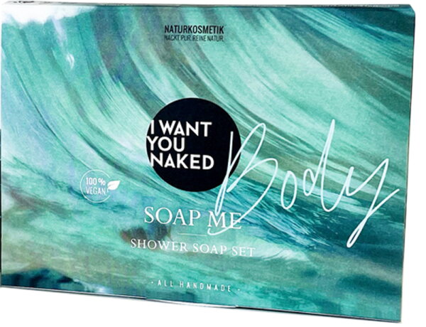 0010101392058 - Soap Me - Body Shower Soap Set 3 x 33 g