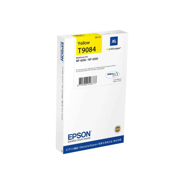 0010343607521 - T9084 Tinte C13T908440 gelb 0010343607521 Epson