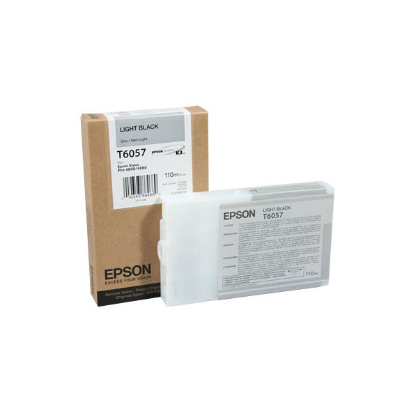 0010343864689 - Druckerpatrone T6057 (C13T605700) schwarz hell 0010343864689 Epson