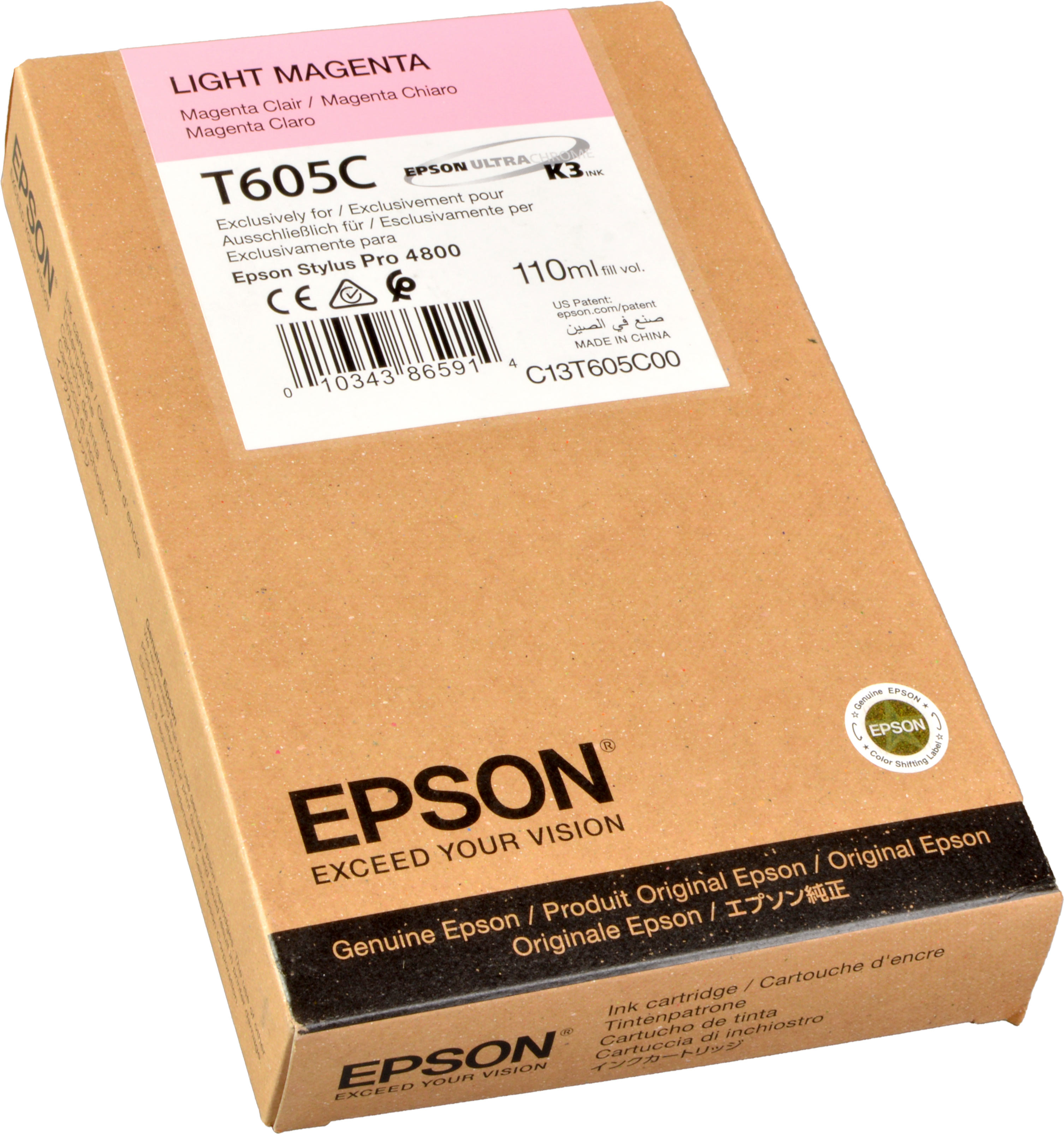 0010343865914 - Druckerpatrone T605 (C13T605C00) fotomagenta 0010343865914 Epson