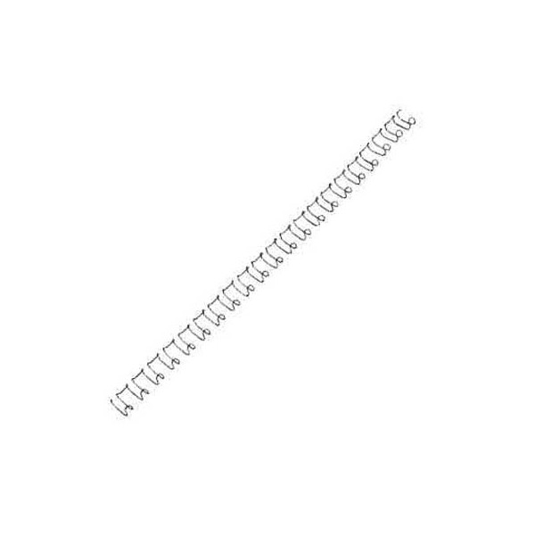 0013465160639 - Drahtbinderücken WireBind21 Multifunctional IB160639 silber US-Teilung 21 Ringe auf A4 8mm 0013465160639 IB160639 100 Stück