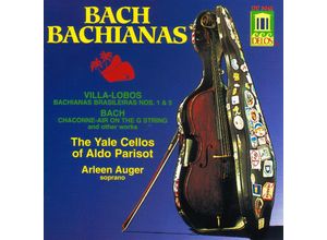 0013491304120 - Bachianas Brasileiras 1+5 - Yale Cellos Parisot Auger (CD)