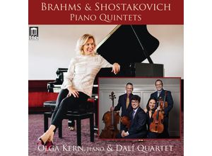 0013491358727 - Brahms & Schostakowitsch Klavierquintetten - Olga Kern Dalí Quartet (CD)