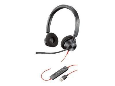 0017229167667 - Blackwire 3320 USB-A Stereo Headset mit Inline Call Control