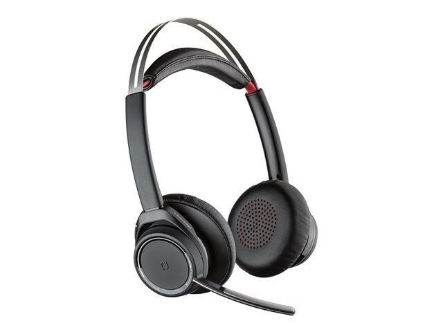 0017229173415 - - Plantronics Voyager Focus UC B825 - Kein Ladegerät - Headset - On-Ear - Bluetooth - kabellos - aktive Rauschunterdrückung (202652-103)