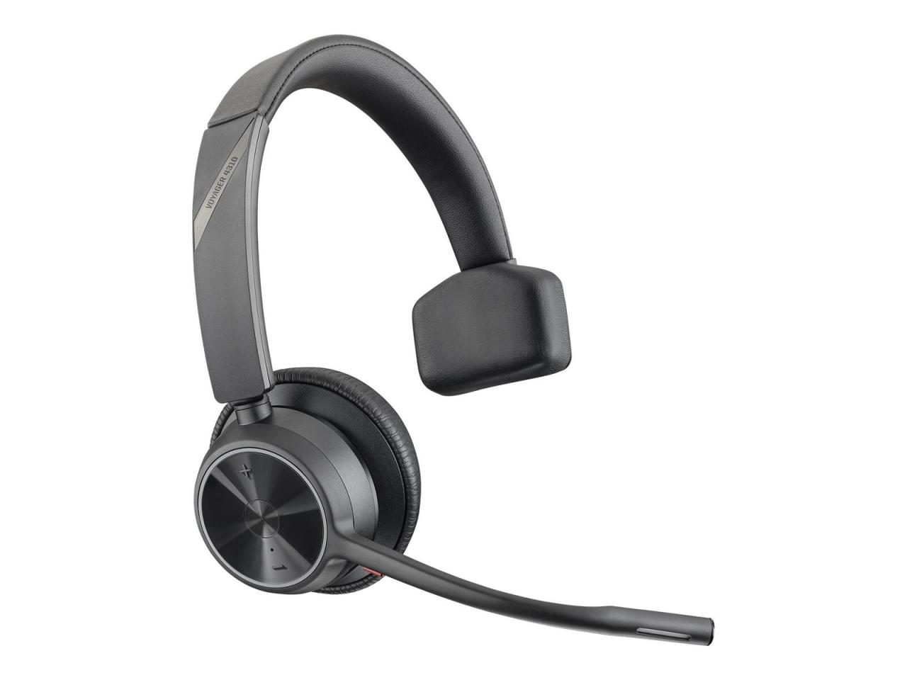 0017229174221 - Voyager 4300 UC Series 4310 - Für Microsoft Teams - Headset - On-Ear - Bluetooth - kabellos - USB-C - Zertifiziert für Microsoft Teams