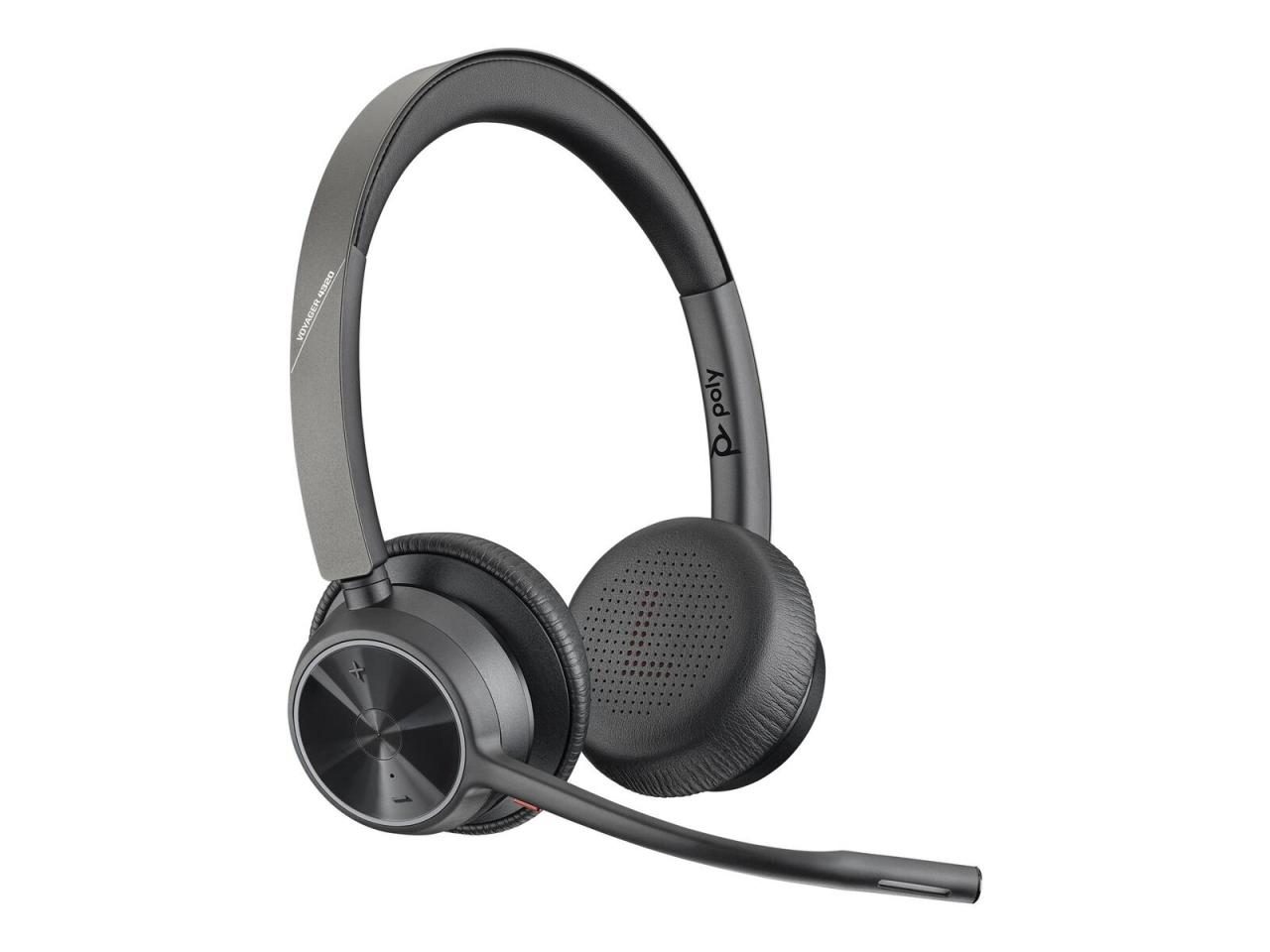 0017229174351 - Voyager 4300 UC Series 4320 - Für Microsoft Teams - Headset - On-Ear - Bluetooth - kabellos - USB-C - Geräuschisolierung - Zertifiziert für Microsoft Teams