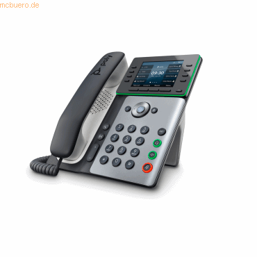 0017229178939 - Edge E300 - VoIP-Telefon mit Rufnummernanzeige Anklopffunktion - dreiweg Anruffunktion - SIP SDP